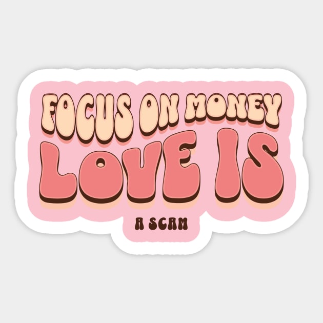 MONEY LOVER Sticker by YUSRIL11